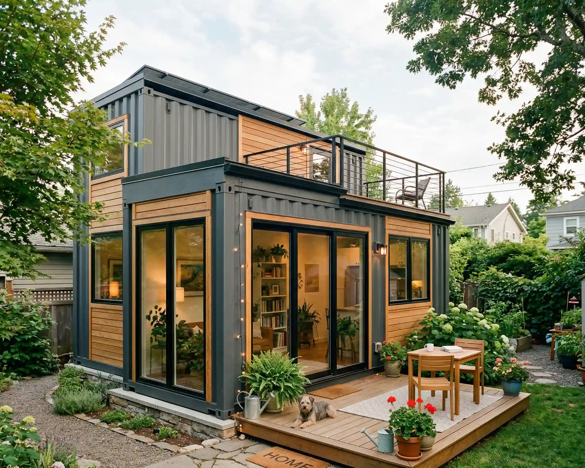 Flat Pack Container Homes