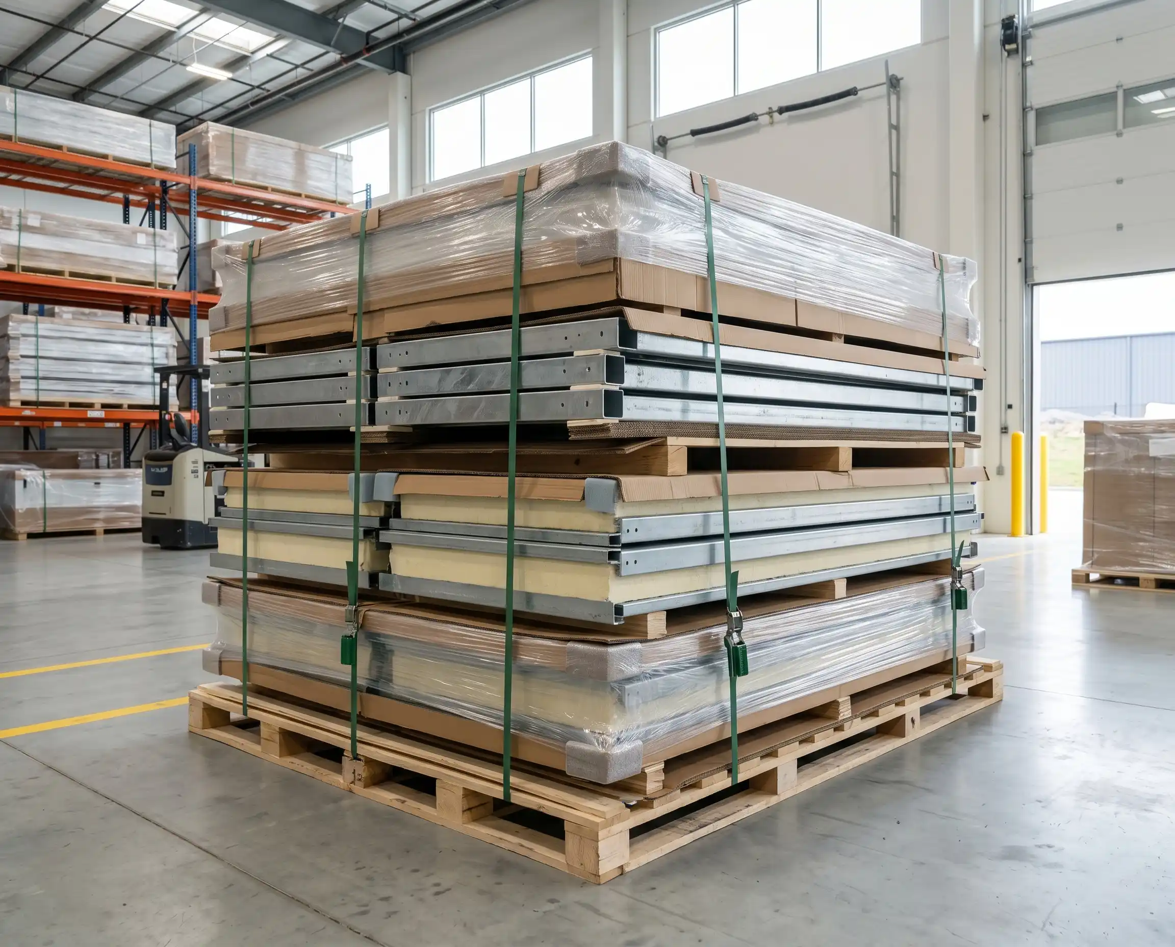 Optimized for sea freight